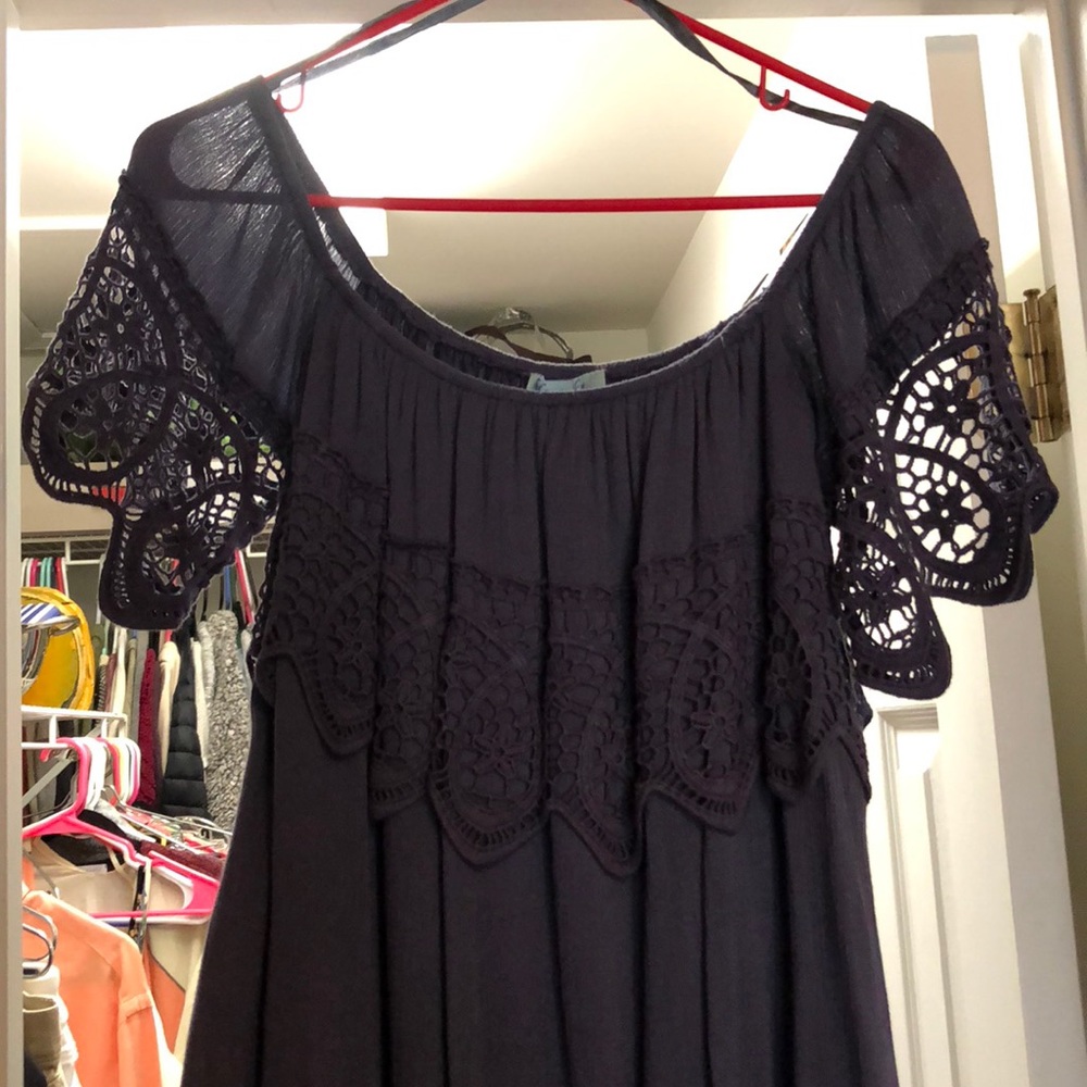 Off the shoulder dress
